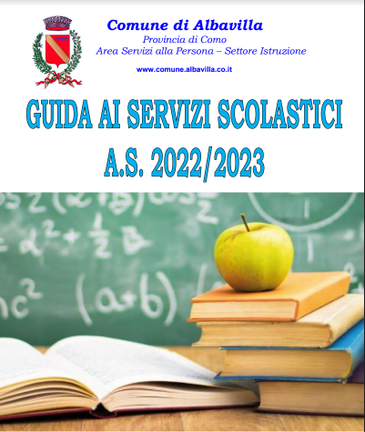 GUIDA AI SERVIZI SCOLASTICI a.s.2022/2023- Comune di Albavilla
