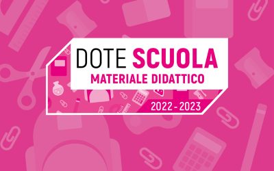 DOTE SCUOLA- MATERIALE DIDATTICO a.s. 2022/2023